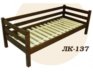 Односпальная деревянная кровать "Соня" - фото 2 - id-p46576188