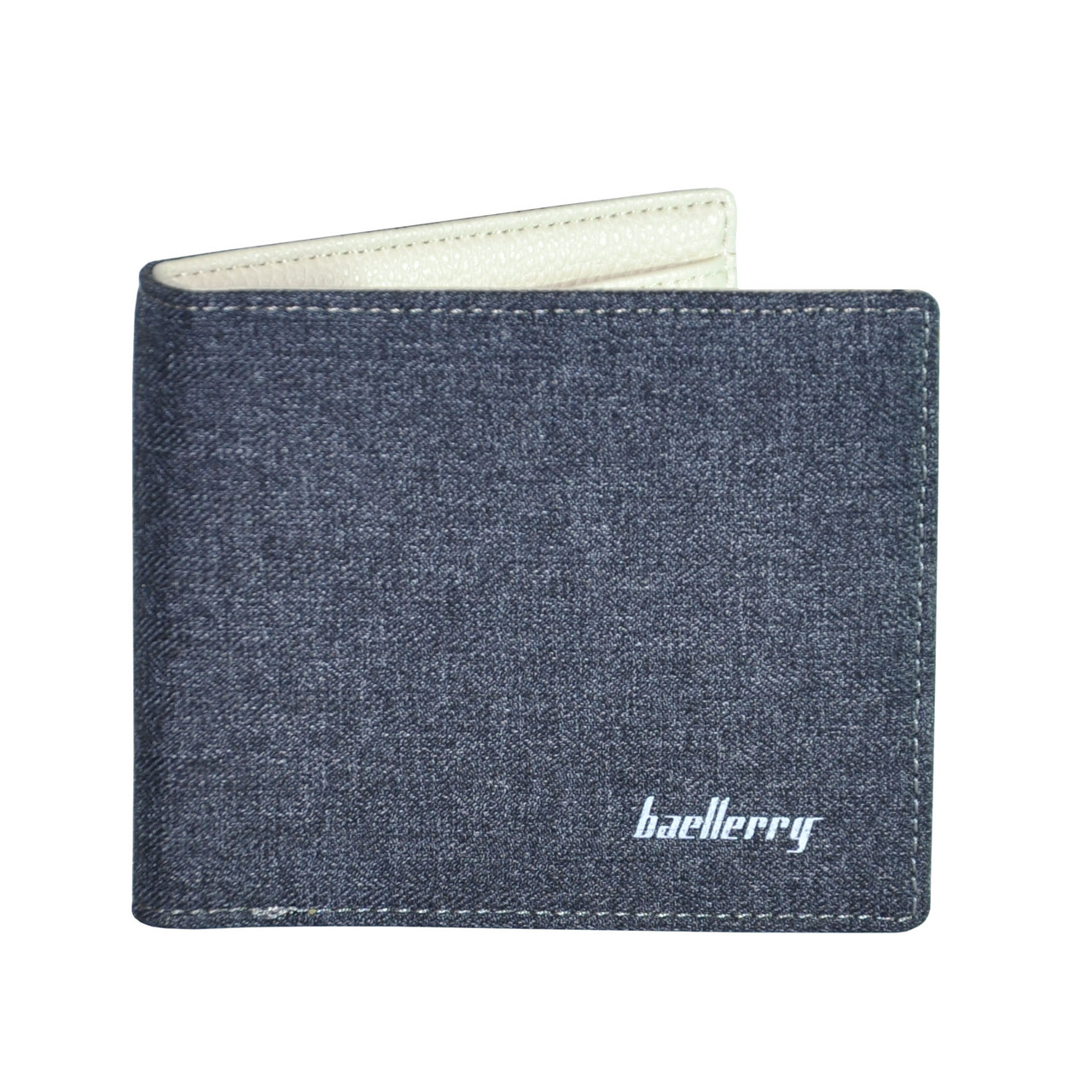 Чоловічий гаманець Baellerry Textile Mini коричневий, фото 1