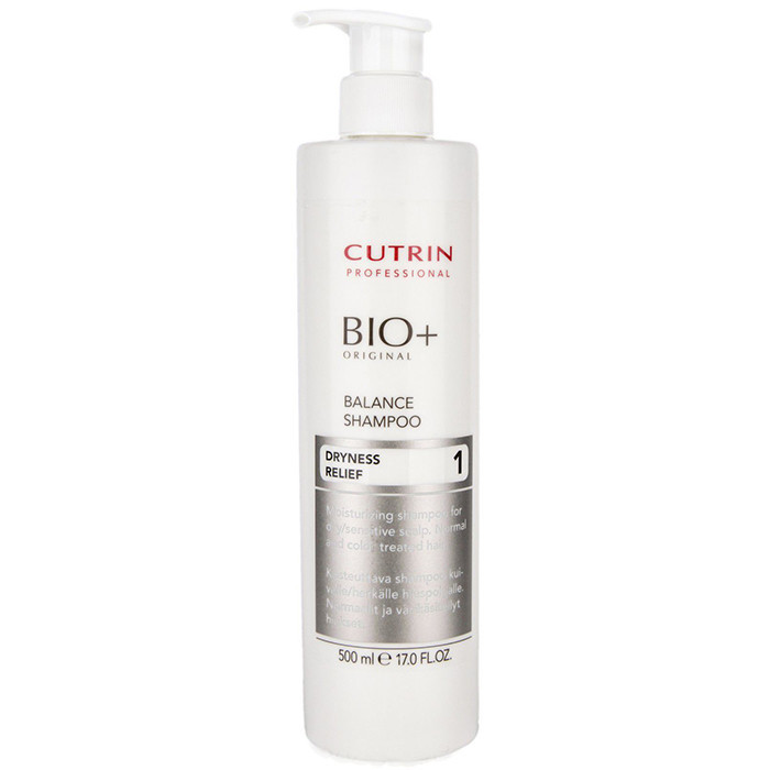 Купить Cutrin BIO+ Balance Shampoo Dryness Relief 1 Балансирующий шампунь, 500 мл., цена 858 грн Prom.ua (ID#633241183)