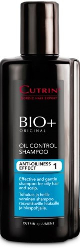 Cutrin BIO+ Oil Control Shampoo Anti-Oilness Effect 1 Шампунь для жирного волосся і шкіри голови, 200 мл