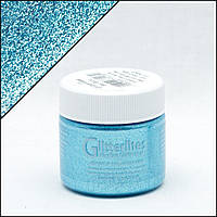 Краска для кожи Angelus Glitterlites Sky blue (голубое небо)