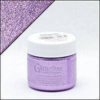 Краска для кожи Angelus Glitterlites Lavender lace (лавандовое кружево)
