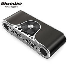 Bluedio TS3 Turbine Metal Grey бездротова Bluetooth колонка, фото 2