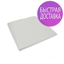Чохол на кушетку 0,8х2,1м Panni Mlada, безшовний спанбонд 45 г/м2, універсальний з гумкою, 1 шт, білий