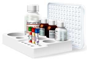 DIA-HIV-Ag/Ab — Тест-система для одночасного визначення антитіл до ВІЛ 1/2 та антигену ВІЛ1 р24
