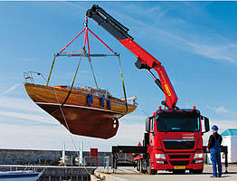 Судновий кран-маніпулятор 80 л Micron Hydraulic