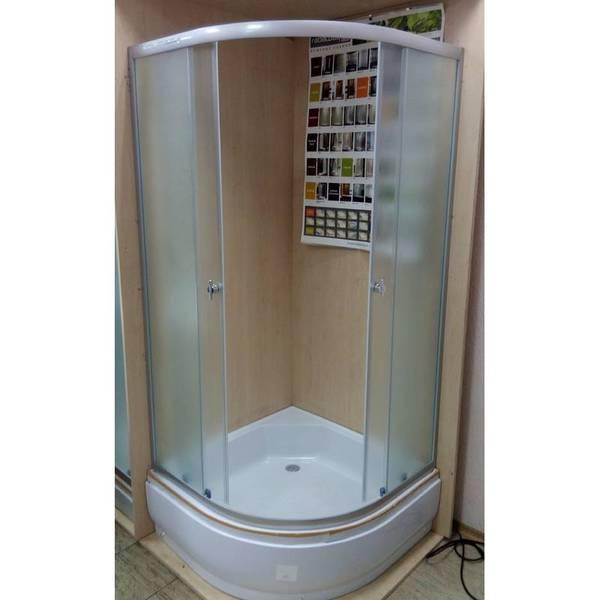 Душова кабіна Atlantis A035T-M LUX (скло матове), 900х900х2000 мм