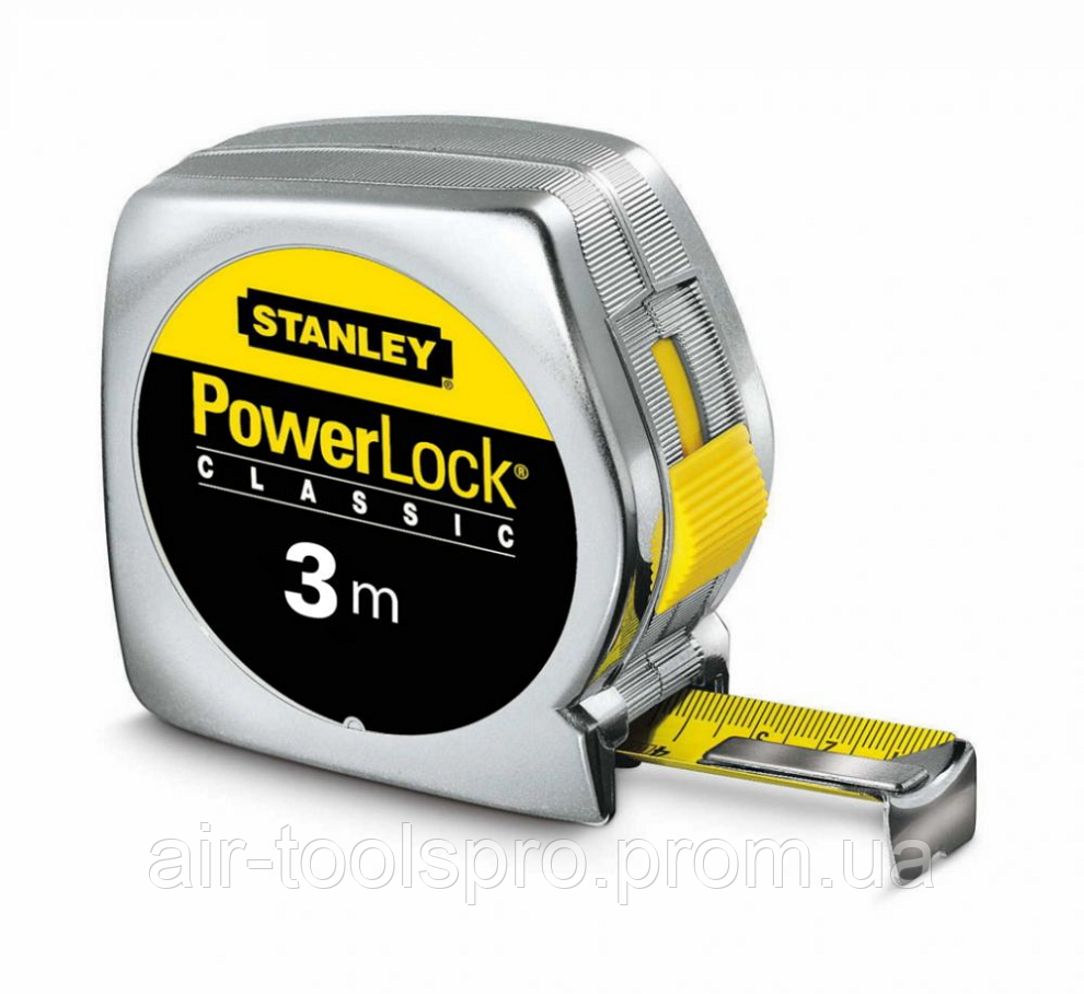 Рулетка "Powerlock" в пластмасовому корпусі, STANLEY