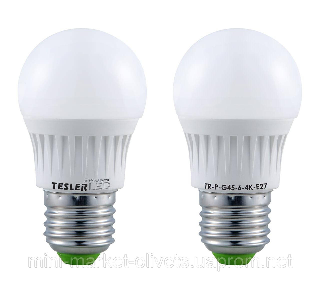 Світлодіодна енергоощадна лампа "Tesler" E27, 6W