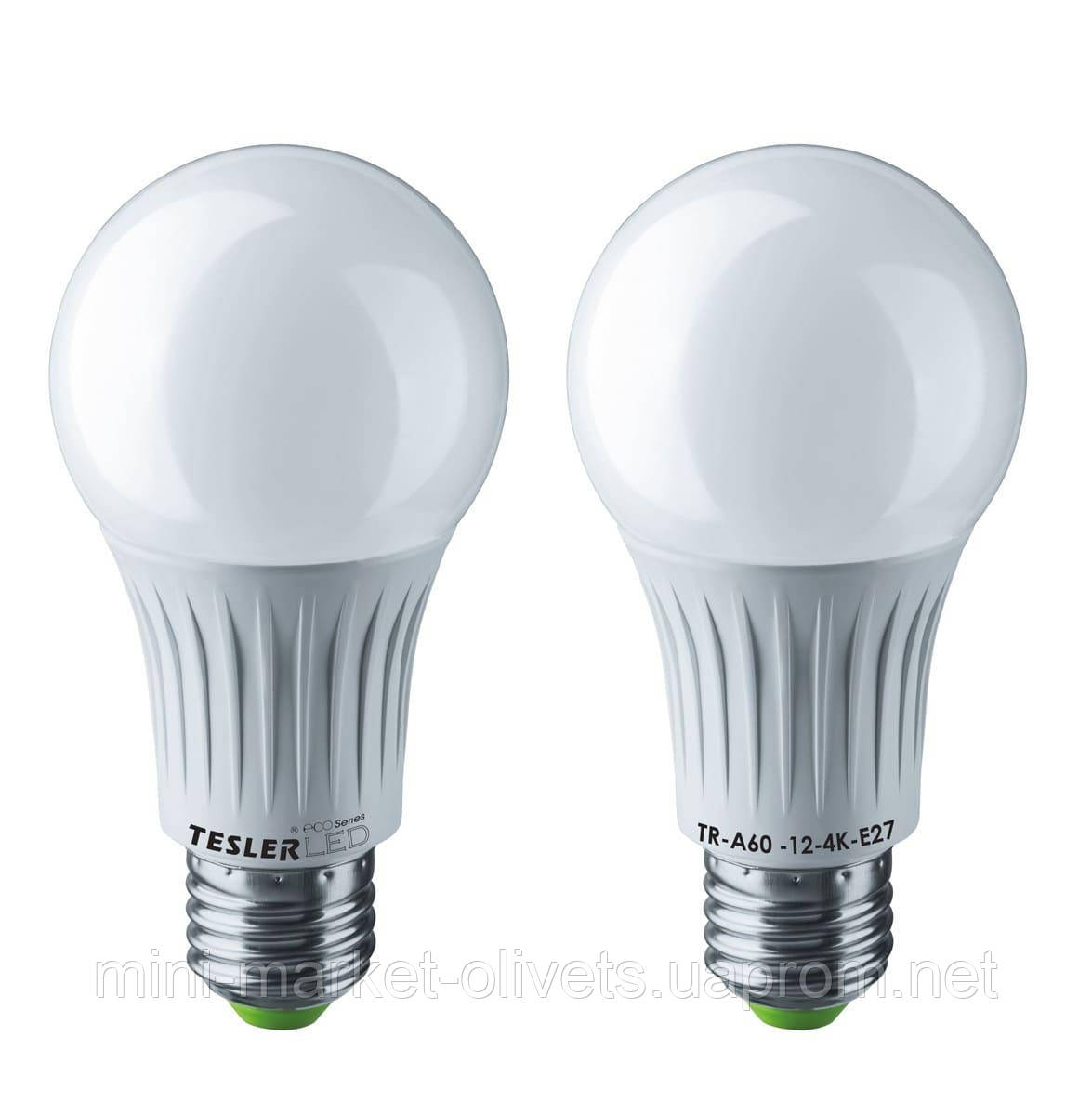 Світлодіодна енергоощадна лампа "Tesler" E27, 12 W