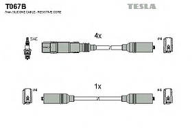 Комплект високовольтних проводів Tesla T067B Seat,VW