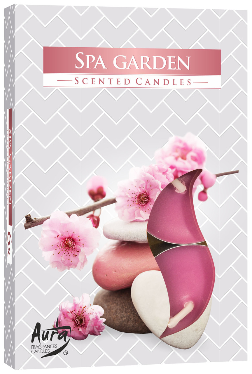 Ароматичні свічки-таблетки Bispol Спа в саду, фото 1