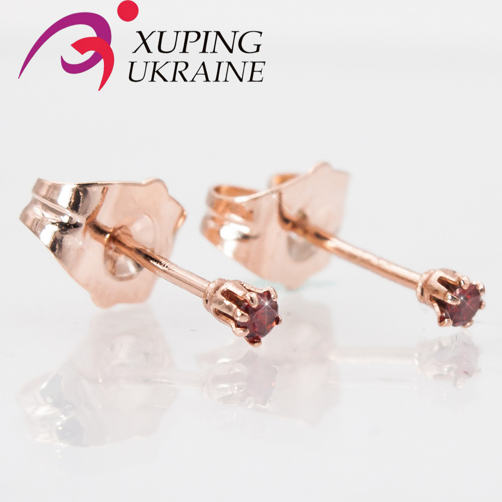 Сережки-гвоздики Xuping 0,2 (Медичне золото) 324238(11)