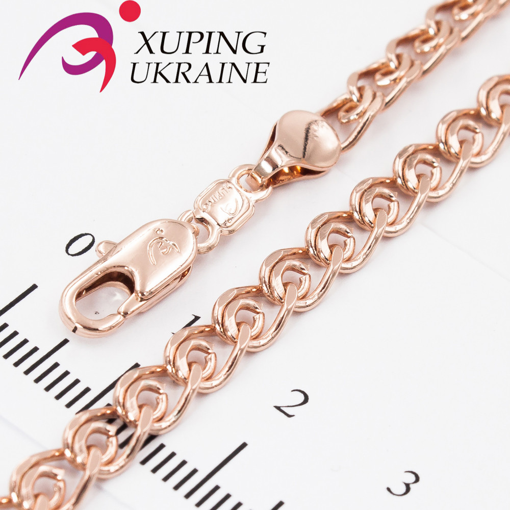 Ланцюжок Xuping позолота "кав" 0,5/60 см (Медицинське золото) 524358, фото 1