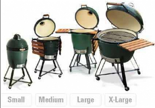 Гриль коптильня Big Green Egg Medium, фото 3