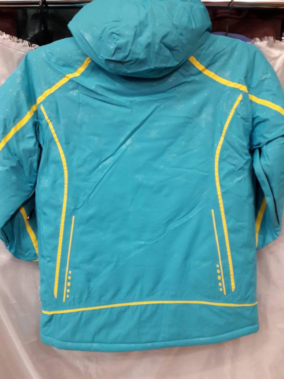 Куртка горнолыжная женская Snow Headquarter Model: B-8006 Color: Blue-Yellow - фото 2 - id-p628500737