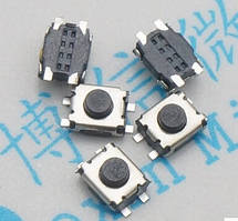 Кнопка тактова 3x4x2 mm SMD 4pin