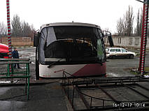 Изготовление и замена лобового стекла на Setra s 215 hr в Никополе (Украина) 6