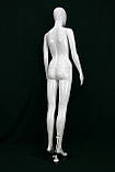 Манекен жіночий глянцевий білий, фото 3