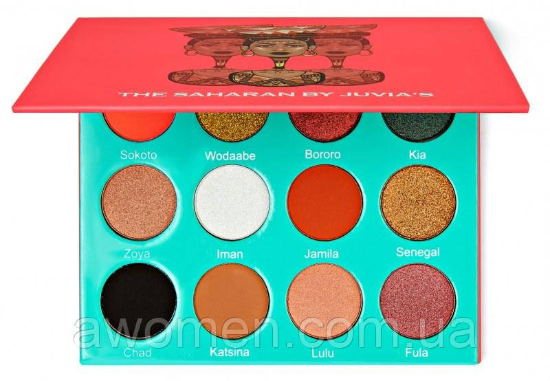 Тіні для очей Juvia's Place The Saharan Palette (12 кольорів), фото 1