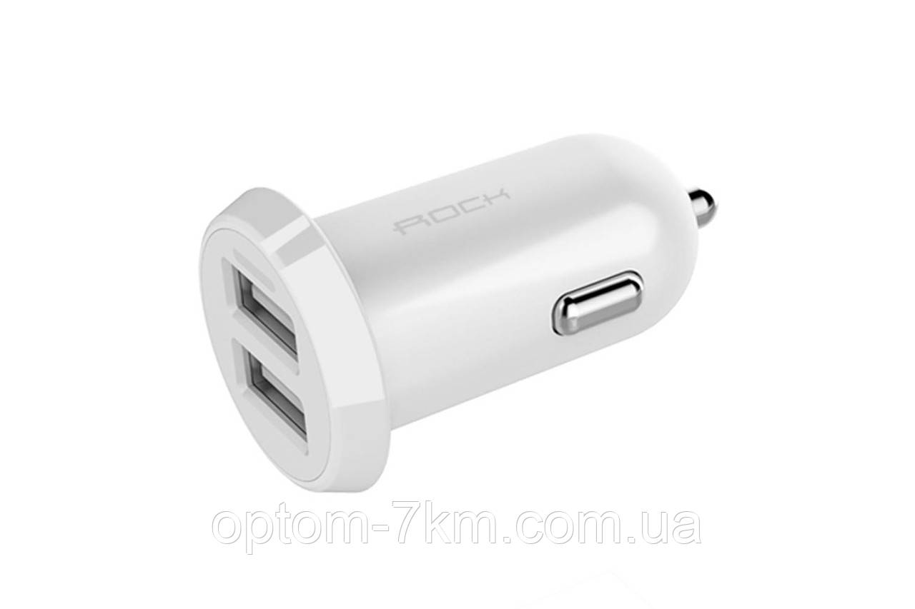 Автомобильное Зарядное Устройство от Прикуривателя 2 USB Car Charger - фото 1 - id-p546856245