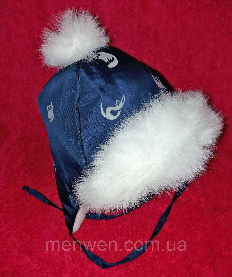 Зимова дитяча шапка, фото 1