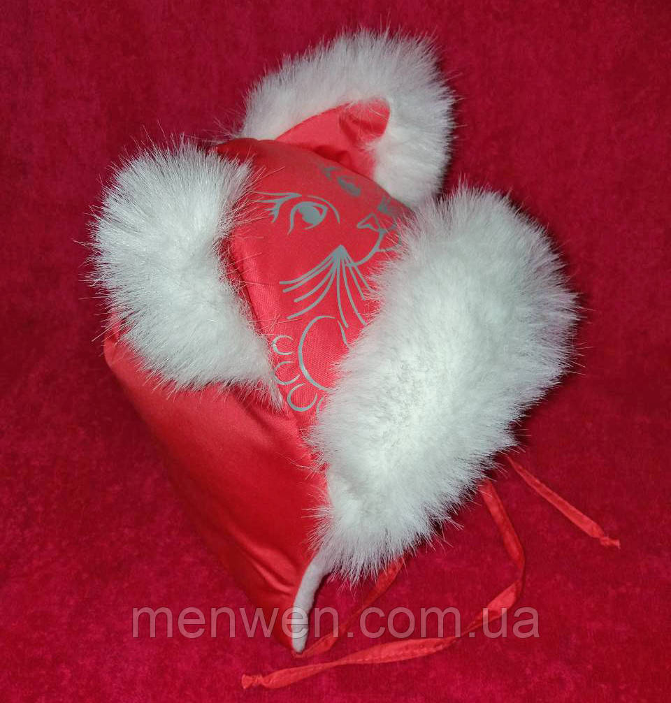 Зимова дитяча шапочка, фото 1