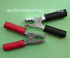 Затискач крокодил 200 А, ціна за пару