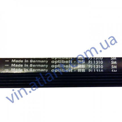 Ремінь 1310 J5 Optibelt чорний для пральних машин, фото 2