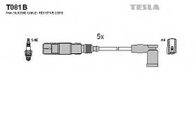 Комплект високовольтних проводів Tesla T081B для VW