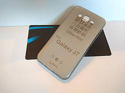 Силіконовий сірий чохол для Samsung Galaxy J7 J700 (2015)