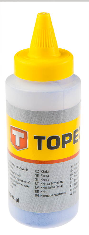 Крейдяної порошок для шнурів розмічальних, TOPEX