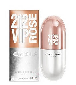 Carolina Herrera 212 VIP Rose Pills туалетная вода 80 ml. (Кароліна Еррера 212 Віп Роуз Піллс)