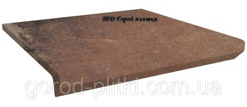 Клінкерна сходинка з капіносом Paradyz Scandiano Rosso, фото 1