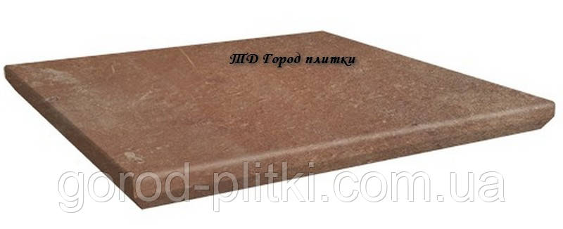 Клінкерна сходинка з капіносами Paradyz Scandiano Rosso, фото 1