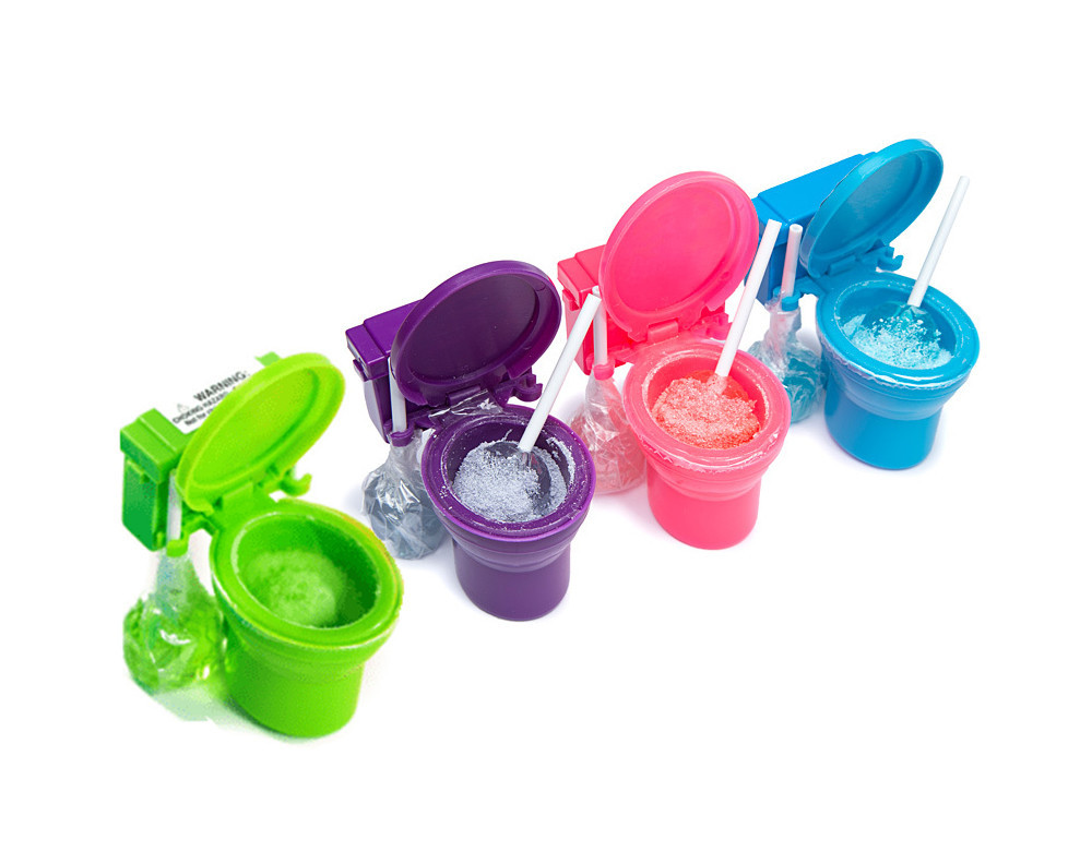 Kidsmania Sour Candy Toilet Необычные конфеты "Унитазики" (розовые) - фото 5 - id-p633864412