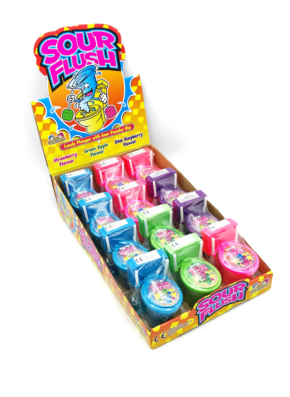 Kidsmania Sour Candy Toilet Необычные конфеты "Унитазики" (розовые) - фото 4 - id-p633864412