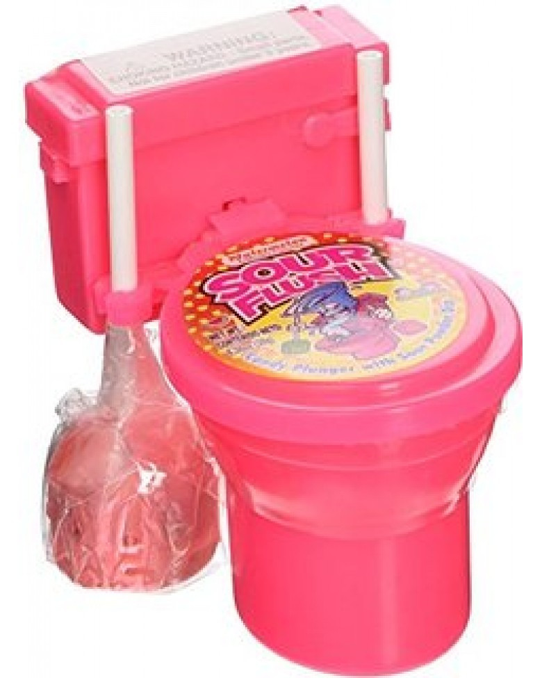 Kidsmania Sour Candy Toilet Необычные конфеты "Унитазики" (розовые) - фото 1 - id-p633864412