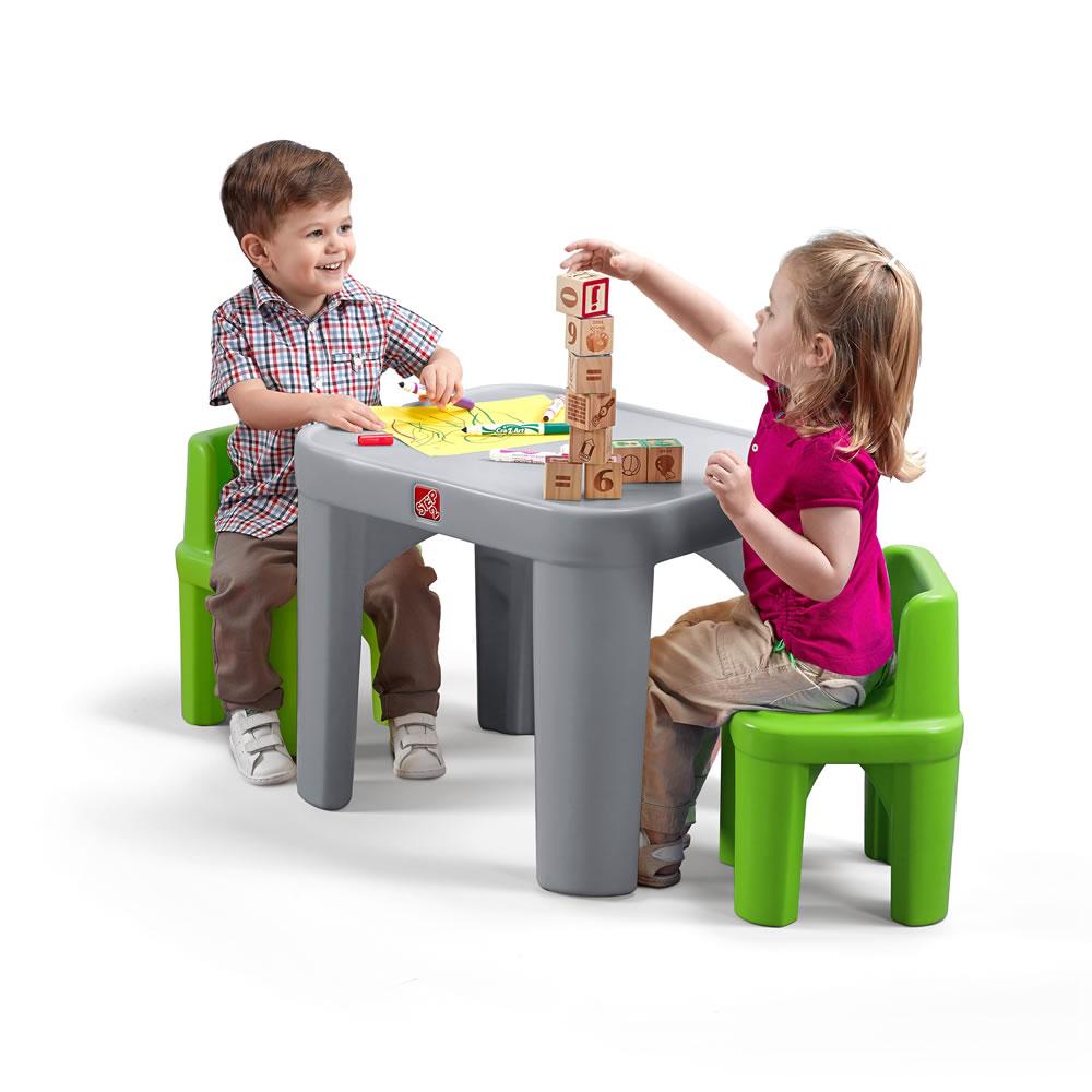 Столик і 2 стільчики Step 2 «Mighty My Size Table & Chairs Set»