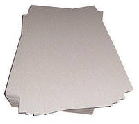 Картонаж (картон переплетный), белый/серый, толщина 0,6 мм