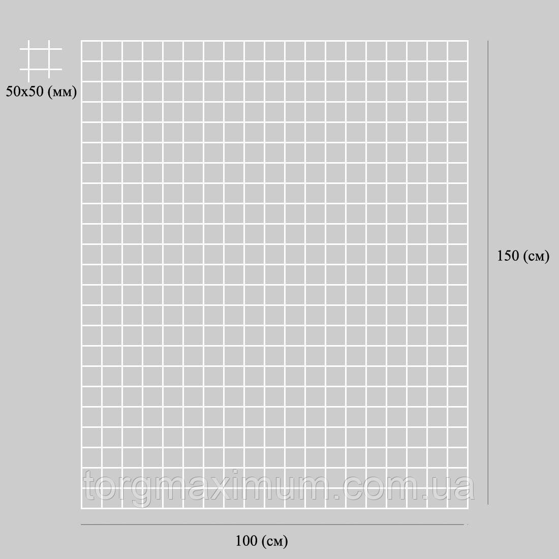 Сітка торгова на стіну 150 х 100 (см)