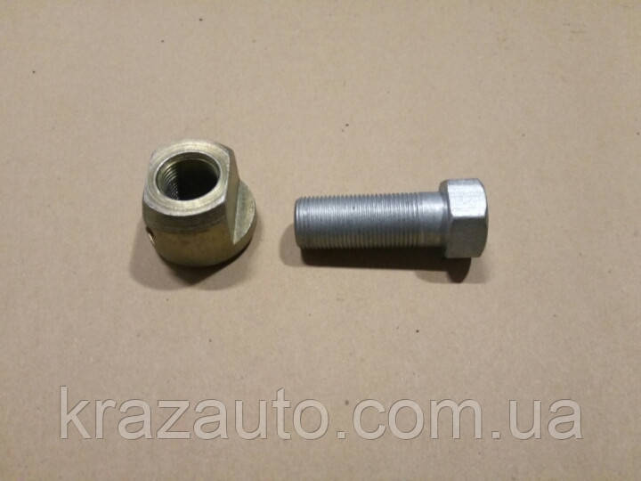 Болт кріплення вушка ресори МАЗ з втулкою М 20х1,5х 55 372882-П29/5335-2902018