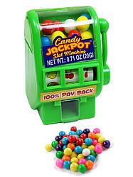 Kidsmania Candy Jackpot Незвичайні цукерки "Джекпот" ігровий автомат диспансер (зелений)