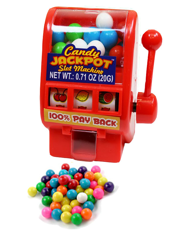 Kidsmania Candy Jackpot Незвичайні цукерки "Джекпот" ігровий автомат диспансер (червоний)