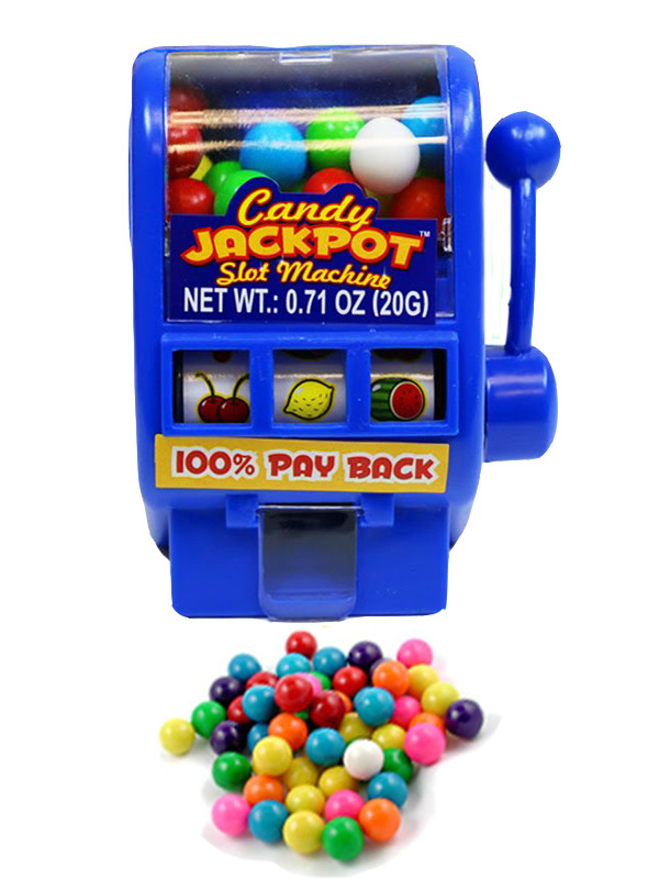 Kidsmania Candy Jackpot Незвичайні цукерки "Джекпот" ігровий автомат диспансер (синій)