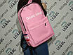 Жіночий рюкзак рожевий спортивного типу, відмінної якості "Good Time", фото 10