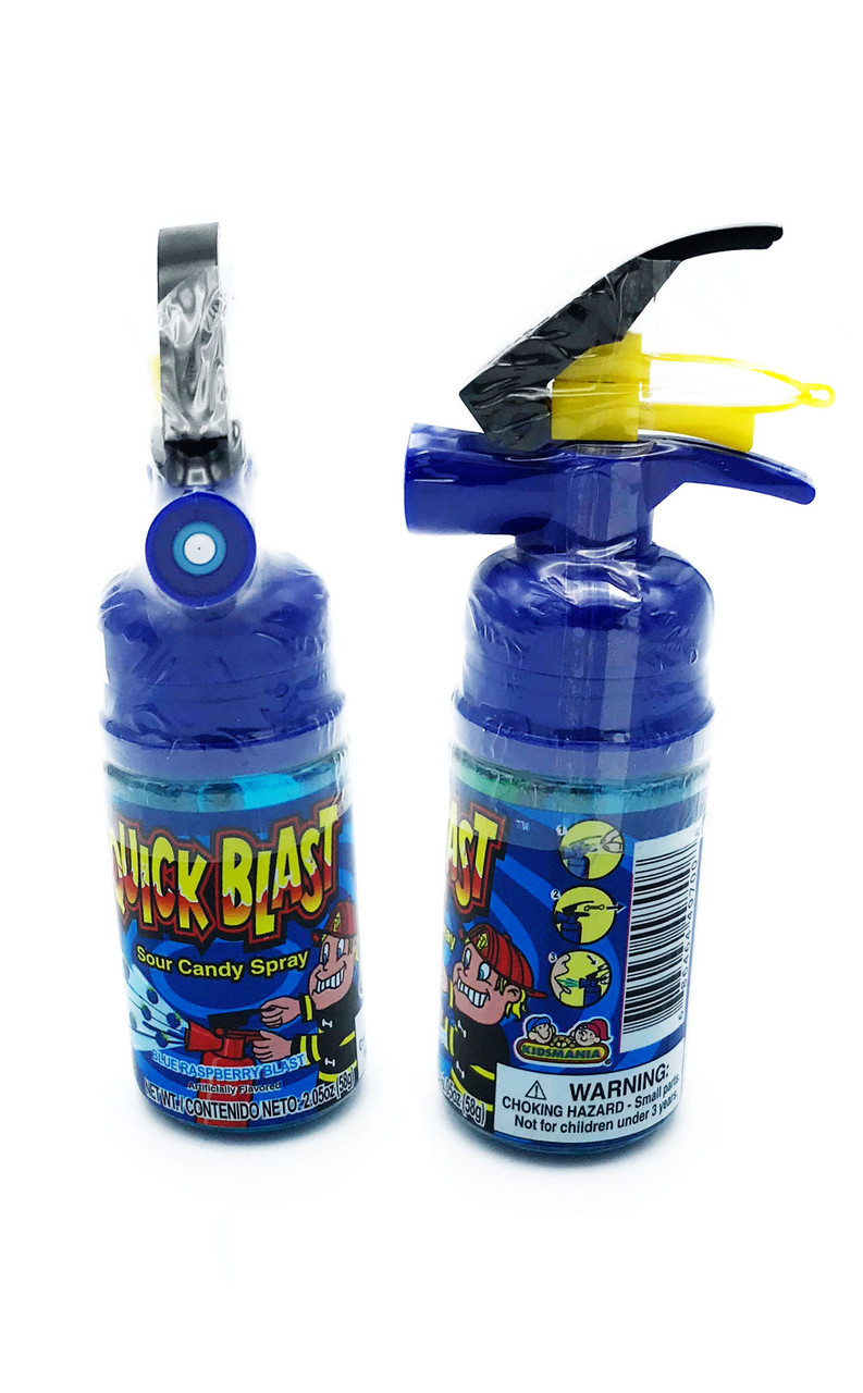 Kidsmania Quick Blast Незвичайні цукерки "Спрей" швидкий вибух карамель (синій), фото 1