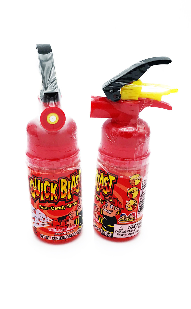 Kidsmania Quick Blast Незвичайні цукерки "Спрей" швидкий вибух карамель (червоний)