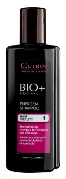 Cutrin BIO+ Energen Hair Shampoo Vitality 1 Шампунь проти випадіння волосся для жінок, 200 мл