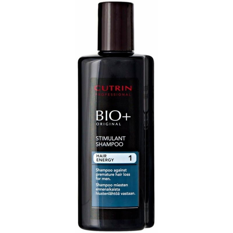 Cutrin BIO+ Stimulant Hair Shampoo Energy 1 Шампунь проти випадіння волосся у чоловіків, 200 мл